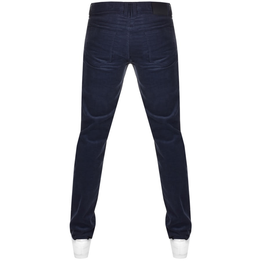 Alternative Image for ProductBOSS Maine Corduroy Trousers Navy2
